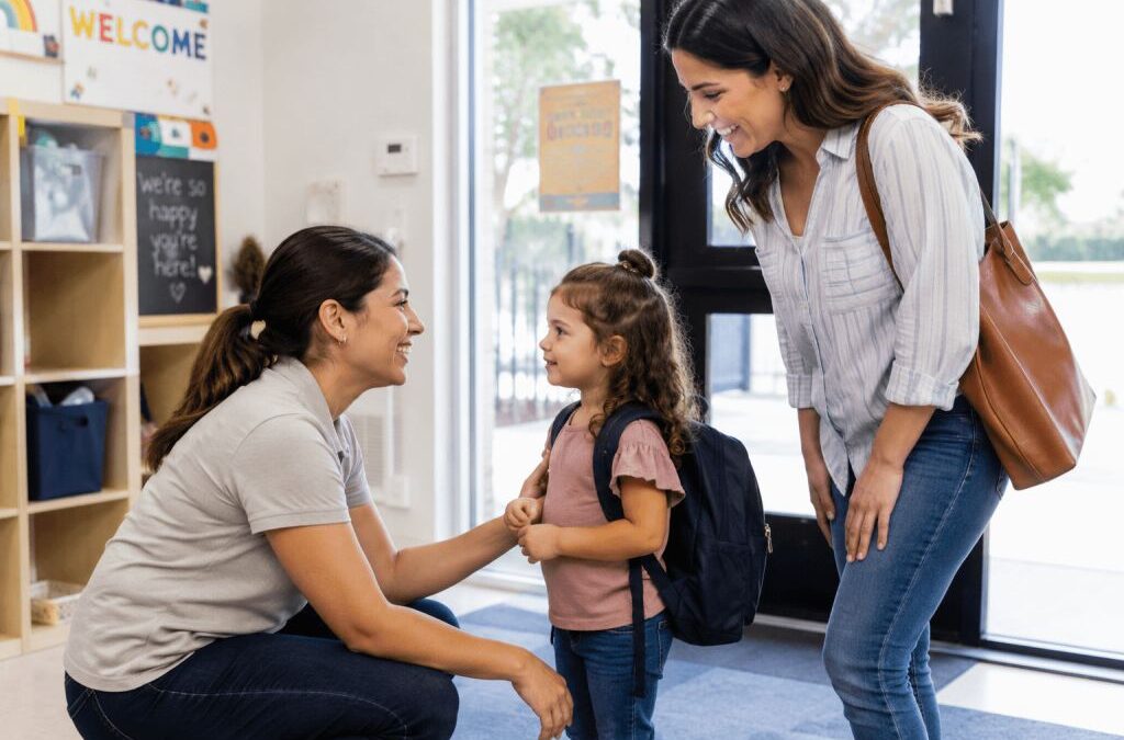 First Drop-Off: Keep It Short and Happy!
